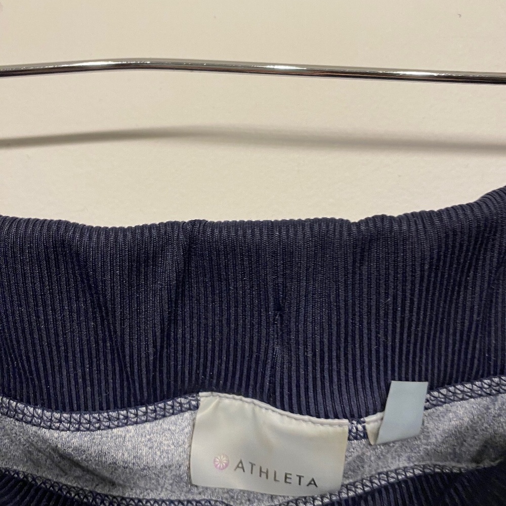 Athleta Navy Blue Lined City Jogger Activewear Pants Size 2 - Picture 4 of 6